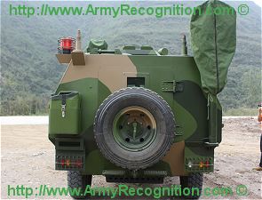 ZFB05 light wheeled armoured vehicle technical data sheet information description intelligence pictures photos images China Chinese army identification Shaanxi Baoji Special Vehicles 