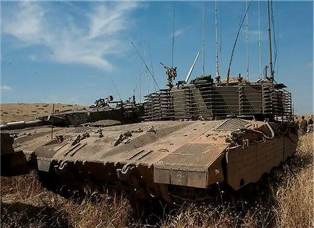 Israeli Army has developed a new armoured personnel carrier based on Merkava Mk 2 MBT 640 001