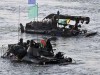 South Korean KIFV armoured infantry fighting vehicle picture. Soldiers of a South Korean army armoured division take part in a river-crossing exercise against a possible attack from North Korea on the Han river in Yeoju, about 100 km (62 miles) southeast of Seoul February 14, 2008