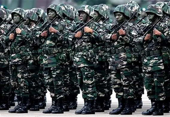 north korean army parade. military parade army day
