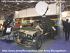 Land Rover with Lola satellit system  picture DSEI 2007 London Excel United Kingdom