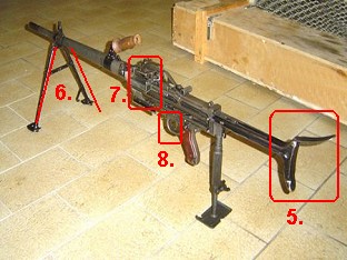 AA 52 AA-52 AA52 machine gun mitrailleuse Description Identification ...