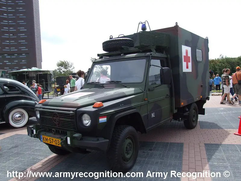 Mercedes ambulance Dutch Army Vlootdagen 2007 Korps Mariniers