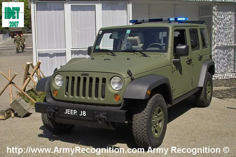 Jeep J8 Multipurpose Military Vehicle