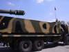 Man truck reloader B611 Short Tactical missile system Turkish army Turkey Military parade Ankara 85th anniversary Victory Day picture Turquie Armée turque Turquie 85° anniversaire du jour de la victoire parade militaire galerie photos images Camion MAN rechargeur missile B611