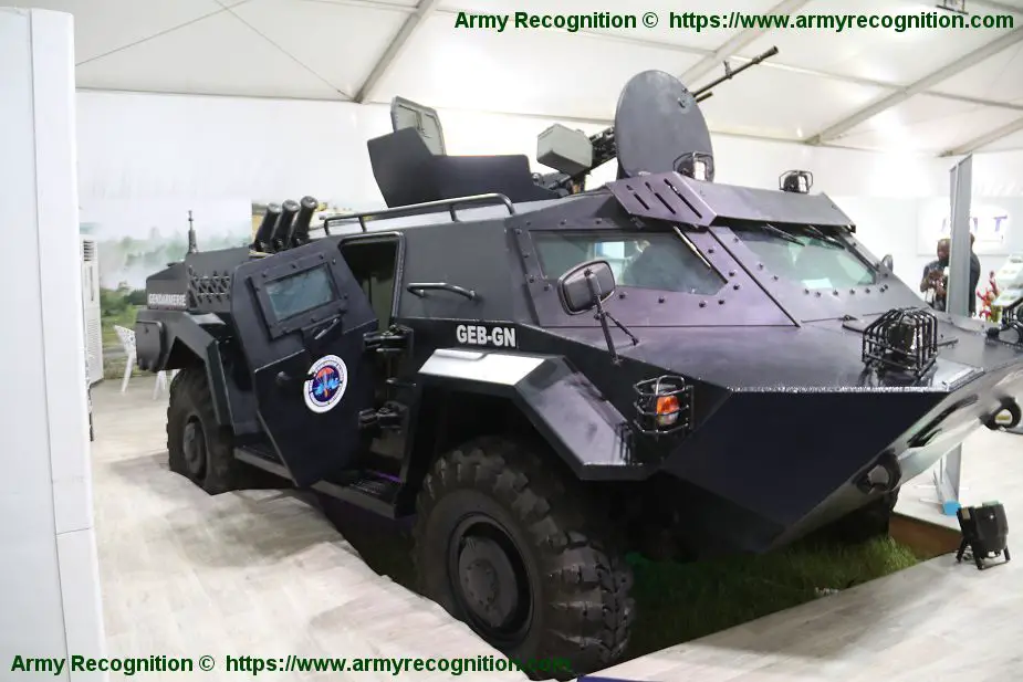 Belarus Caiman 4x4 armored for Gendarmerie of Cote Ivoire ShieldAfrica 2019 925 001