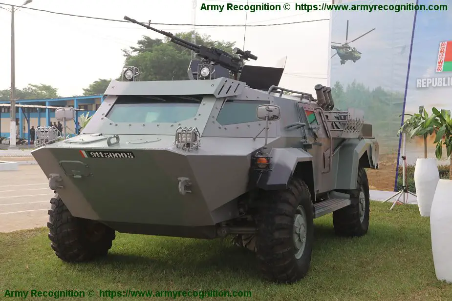 Belarus Caiman 4x4 armored for Special Forces of Cote Ivoire ShieldAfrica 2019 925 001