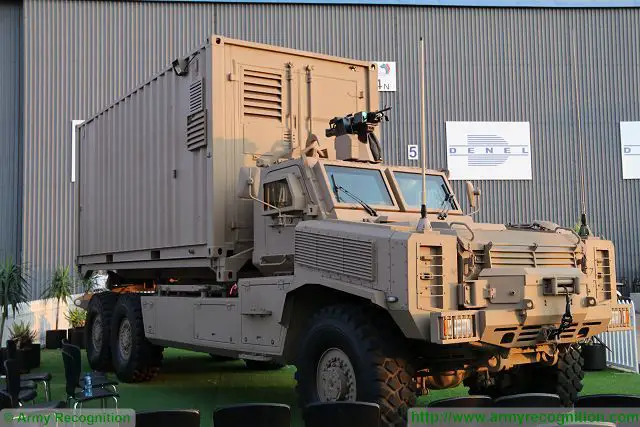 Denel Vehicle Systems unveils new Africa Truck Demonstrator at AAD 2016 defense exhibition 640 001