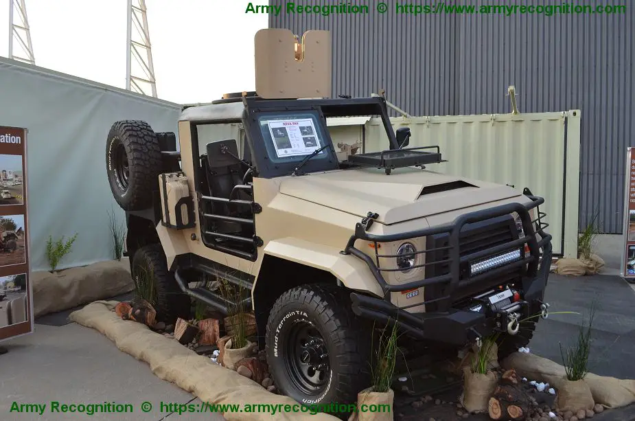 Company ICP presents its REVA FAV Fast Attack Vehicle for Special Forces AAD 2018 South Africa 925 001