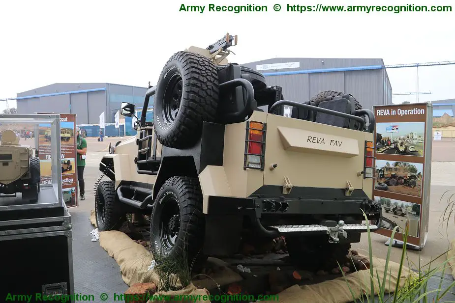 Company ICP presents its REVA FAV Fast Attack Vehicle for Special Forces AAD 2018 South Africa 925 002