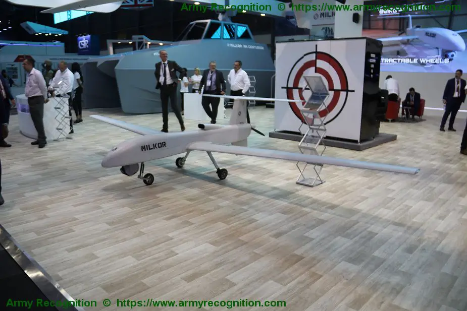 Milkor presents latest production of UAS including the MA 80 AAD 2018 South Africa 925 001