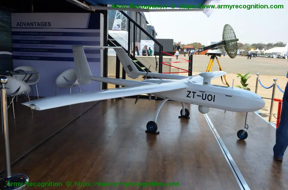 The first full unmanned aerial system ASTUS by Tellumat at AAD 2018