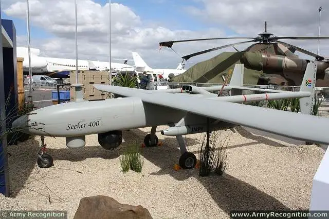 Seeker 400 UAS UAV drone unmanned aerial vehicle system  technical data sheet specifications description information intelligence pictures photos images video  identification Denel South Africa African army defence industry military technology