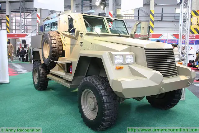 Springbuck 6 wheeled armoured vehicle personnel carrier South Africa African Defence Industry Military Technology 640 002