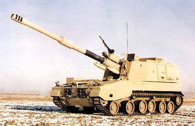 PLZ45 155mm 45 Caliber sel-propelled howitzer