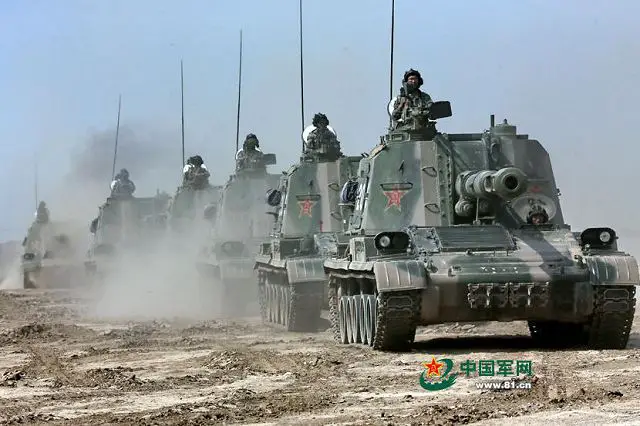 Image result for chinese military heavy artillery