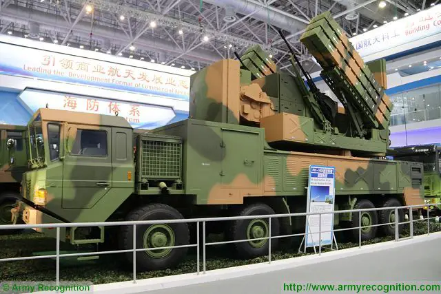 During Zhuhai AirShow China 2016, China Aerospace Science and Industry Corporation's (CASIC's) unveils its new short/medium range air defense system FK-1000. In 2012, a scale model of the vehicle was presented at AirShow China.