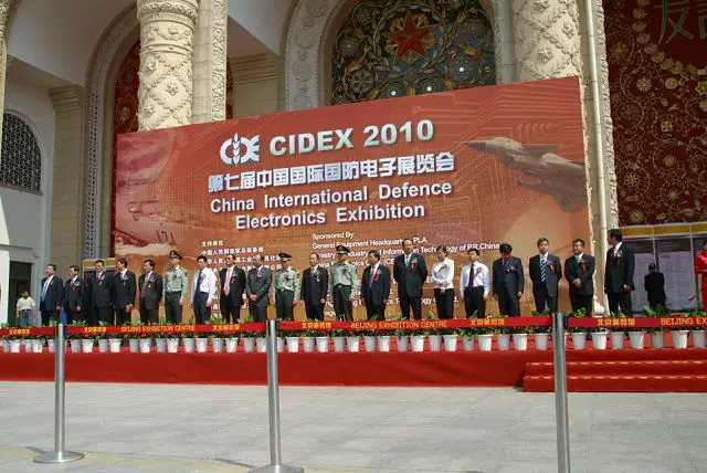 CIDEX 2010 pictures photos images China International Defence Electronics Exhibition Chinese identification defense industry military technology