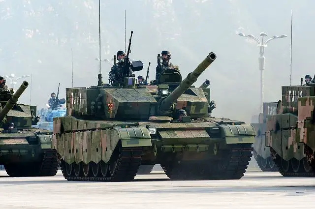 ZTZ-99A Type 99A MBT China Chinese army parade military equipment combat vehicles 3 september 2015 001
