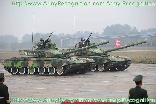 ZTZ99 Type 99 WZ123 char combat principal fiche technique informations description renseignements photos images Chine armée chinoise identification Northern Industries Group Corporation