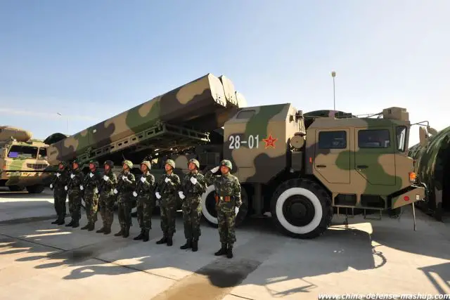 DF-10 surface-to-surface cruise missile China Chniese army PLA defense industry military equipment 640 002