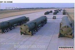 DF-31 DF-31A CSS-9 DF-31B long-range road-mobile intercontinental ballistic missile technical data sheet specifications pictures information description intelligence photos images video identification China Chinese army defense industry military technology