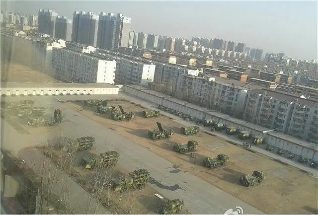 The HQ16A anti-aircraft air defense missile system enters in service with the 1st battalion, 4th Air Defense Brigade, 38th Army Group of the Chinese Armed Forces.
