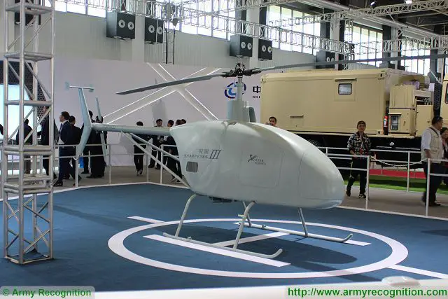 Sharp Eye III UAV Unmanned Helicopter System drone UAV Norinco China Chinese army defense 640 001