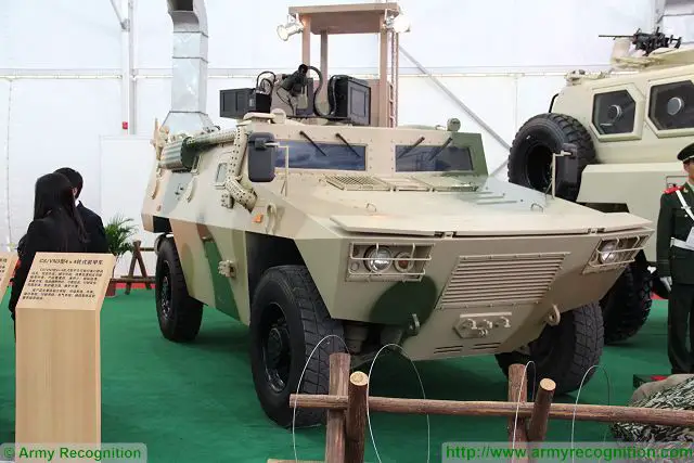 CS/VN3 4x4 light tacical armoured vehicle technical data sheet specifications pictures video information description intelligence identification China Chinese NORINCO Poly Technologies army industry military technology equipment