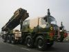 The Indian Army's multiple launch rocket system "Smerch" is displayed during the Army Day parade in New Delhi January 15, 2010. India on Friday celebrated the 62nd anniversary of the formation of its national army with soldiers from various regiments and artillery on display.