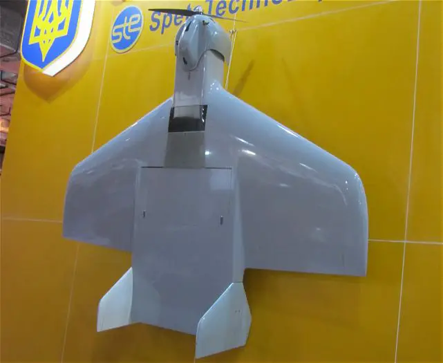 Multipurpose Unmanned Aircraft System (UAS) R-100 has been presented on the stand of the Ukroboronprom State Concern at the defense exhibition Defexpo 2014 in New Delhi, India. The system is developed by Ukrainian specialists for the Armed Forces of Ukraine. SFTE Spectechnoexport, being a member of Ukroboronprom, is in charge of promotion of UAS on the foreign market. 