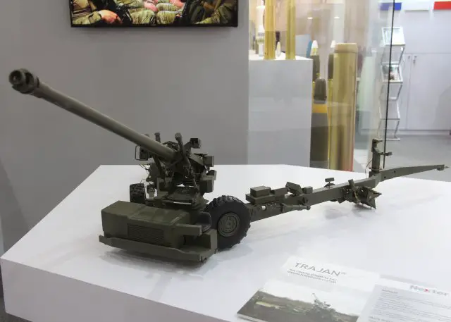 Defexpo 2016 Nexter Systems promotes  ake in Indi Caesar and Trajan artillery systems 640 001