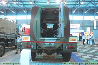 MPV TATA Motors 4x4 mine protected vehicle APC technical data sheet specifications information description intelligence pictures identification photos images video DRDO India Indian army military technology defence industry  