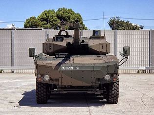 MCV 8x8 Maneuver Combat Vehicle 105mm gun technical data sheet specifications pictures video description infotmation intelligence identification Japan Japanese army self-defense forces industry military technology