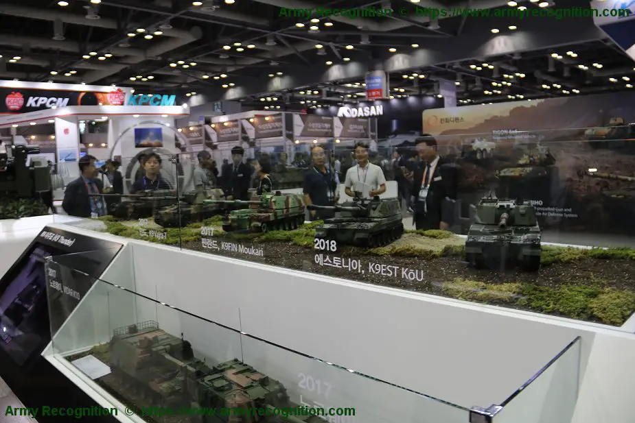 Global success for South Korean K9 155mm self propelled howitzer 925 001
