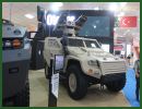 The Turkish Defense Company Otokar presents for the first time in new Cobra 2 4x4 armoured vehicle fitted with Aselsan multiple Igla-missile launcher turret. The Otokar Cobra 2 was unveiled for the first time in May 2013, during the defense exhibition in Istanbul, Turkey. 