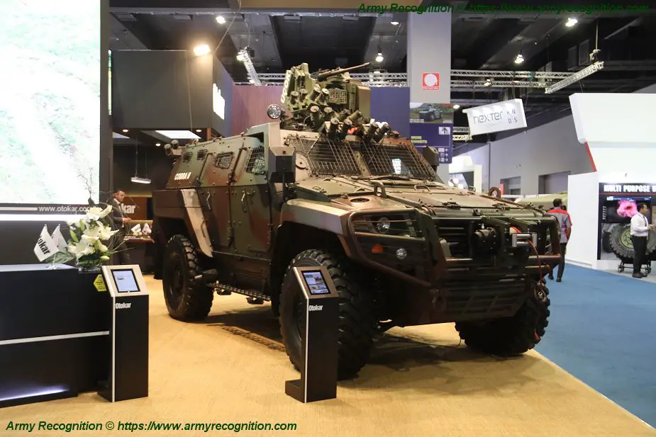 Otokar from Turkey promotes its Cobra II 4x4 armored at DSA 2018 in Malaysia 925 001