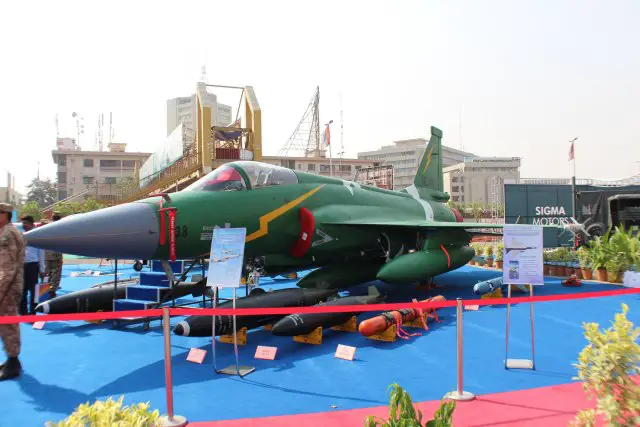 Today at IDEAS 2014, Pakistan's, Air Chief Marshal Tahir Rafique Butt NI(M) has said Nigeria and South Africa are taking interest in Pakistani JF-17 Thunder fighter aircraft, while Pakistan's training aircraft Mushaq is being used by Saudi Arab, Amman, Qatar and we are now exploring Iraq. 