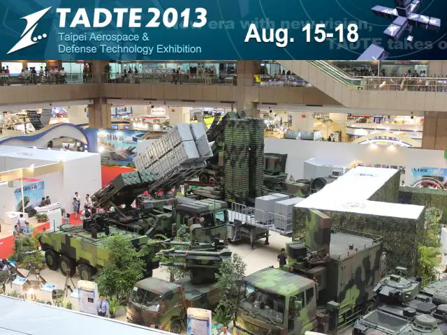 TADTE 2013 pictures photos images video Taipei Defense Aerospace Technology Exhibition Taiwan Taiwanese army military industry 