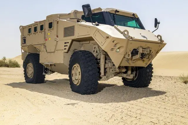 NIMR has expanded its range of vehicles with a new multi role protected vehicle 640 001