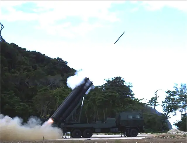 Thai Defence Technology Institute has tested two new types of 122mm rocket launcher DTI-1 and DTI-2 640 001