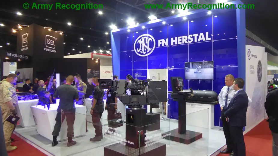 Defense Security Thailand 2019 FN Herstal showcases firearms and RWS 1