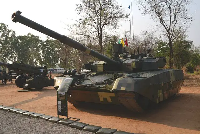 Maha Chakri Sirindhorn, the Princess of Kingdom of Thailand, accompanied by Thai Army Chief Prayut Chan-O-Cha, visited Sakeav polygon (Thailand), where the examination of weaponry and vehicles of Thai Royal Army was carried out. Among the samples of military vehicles the newest BTR-3E1 8x8 armored personnel carriers and Oplot tanks of Ukrainian production were presented in Thai Army.