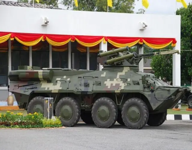 "Ukrspetsexport" concluded with Thailand, a contract to supply 121 BTR-3E1, said in a statement posted on the website of the Ukrainian state company. The deal amounted to $ 140 million. This contract was added to the already concluded in 2007 an agreement for the supply of 96 armored vehicles to Thailand. Earlier it was reported that Thailand plans to buy the BTR-3E1 on the defense budget savings.