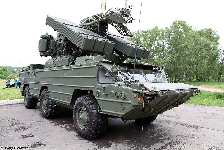 Russian SA 8B Osa AKM air defense missile systems destroyed 115 Ukrainian air targets 925 002