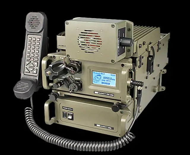 Barrett communications PRC 2092 00 10 Tactical HF radio system 640 001