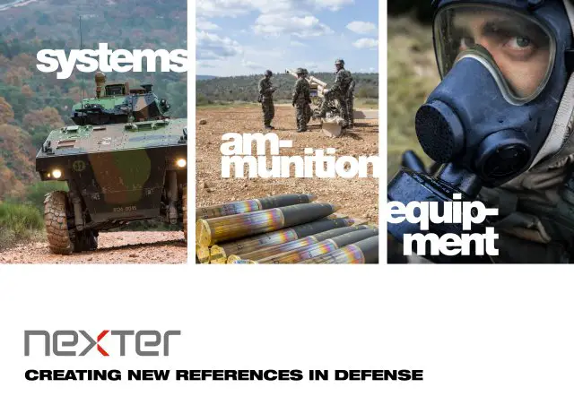 Nexter Systems land forces army military equipment systems vehicles French Defence Company France 640 002