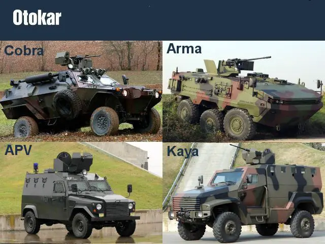 Otokar defense company industry armoured vehicle weapons tanks designer 