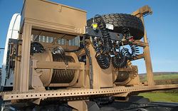 Winch recovery system military armoured vehicle Rotzler designer producer manufacturer distributor Germany German Defense Industry market army security rescue