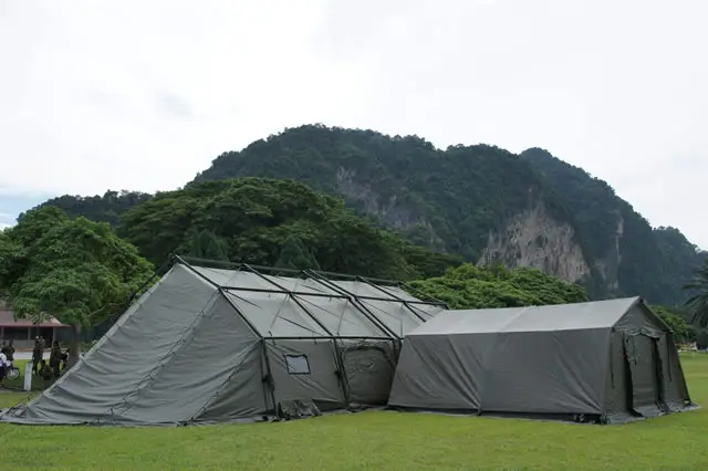 Field military army rapid deploy CBRN COLDPRO shelters tent Utilis data sheet specifications information description intelligence identification pictures photos images video France French Defence Industry army military technology